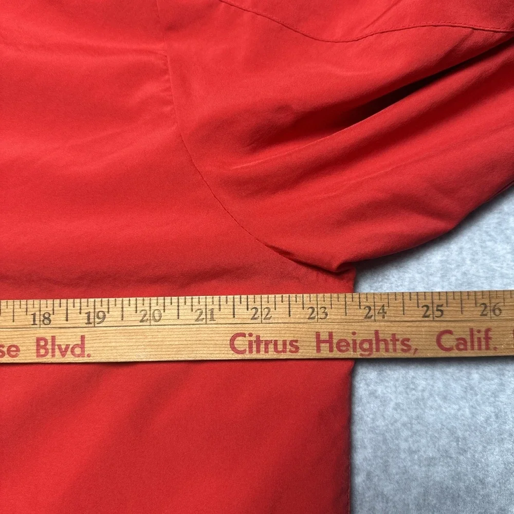 Nike Mens Dri-Fit Full-Zip Jacket Red Size Large